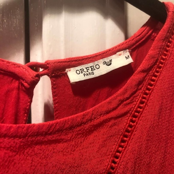 Orfeo Paris back vent mini dress Medium - Picture 8 of 11